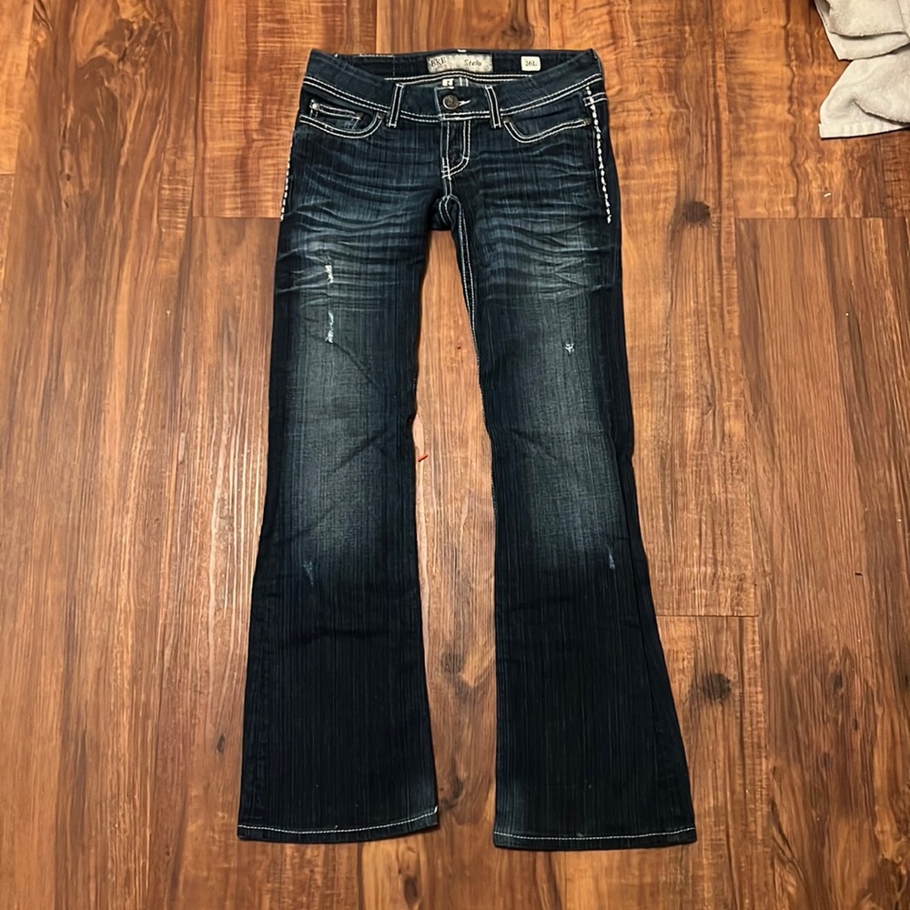 BKE denim Stella boot cut jeans size 26L